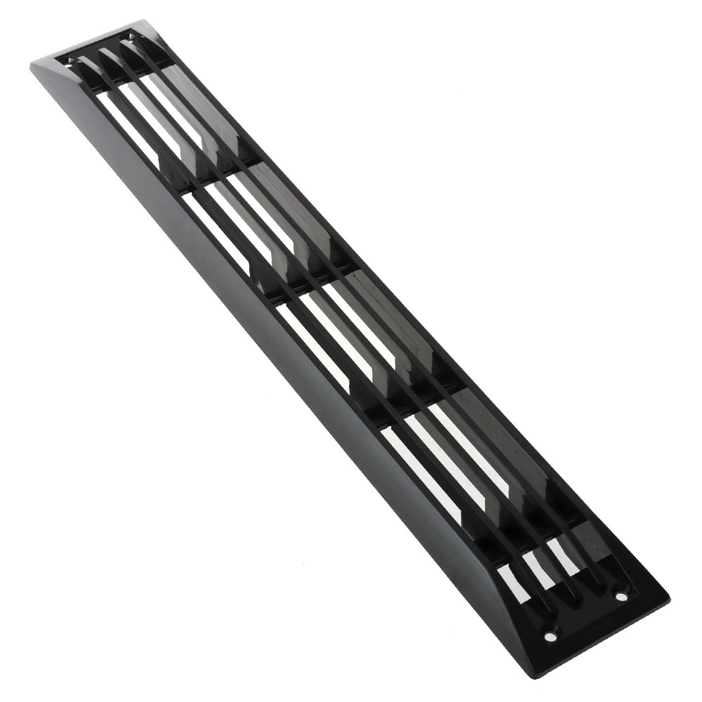 Attwood Vent Louvre Plastic Black 447X70mm Attwood Vent Louvre Plastic Black 447X70mm