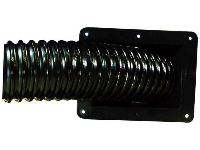 Buy Marine Town Flange Rigging Recessed Black Plastic online at Marine ...
