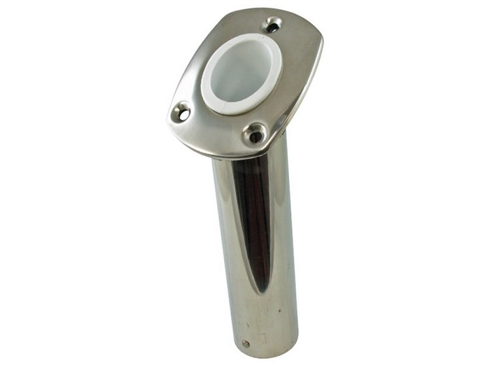BLA Stainless Flush Mount Rod Holder