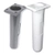 BLA Slimline Flush Mount Rod Holder - Straight White