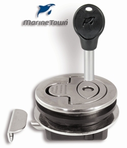 Marine Town Stalon Cast Stainless Steel Waterproof Flush Catch - Key Lock