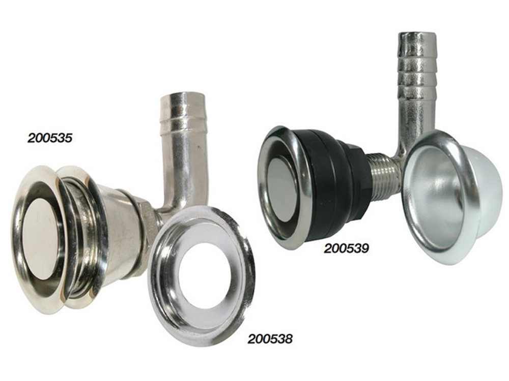 Marine Town Recessed Angled Stainless Steel Breather 16mm Marine Town Recessed Angled Stainless Steel Breather 16mm
