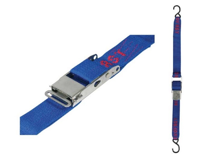 Aerofast Lever Action Tie Down Strap - Light Duty Over Boat 500kg