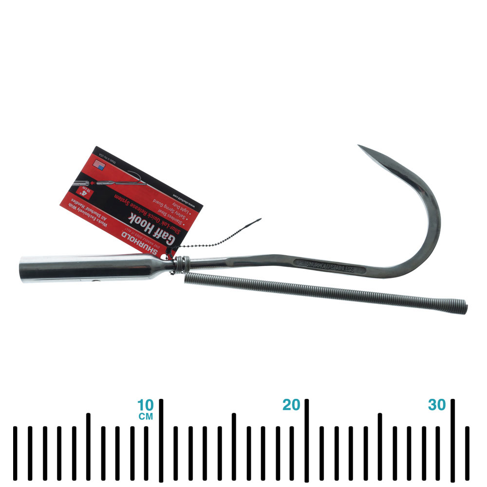 Shurhold Stainless Steel Fishing Gaff Hook 4in