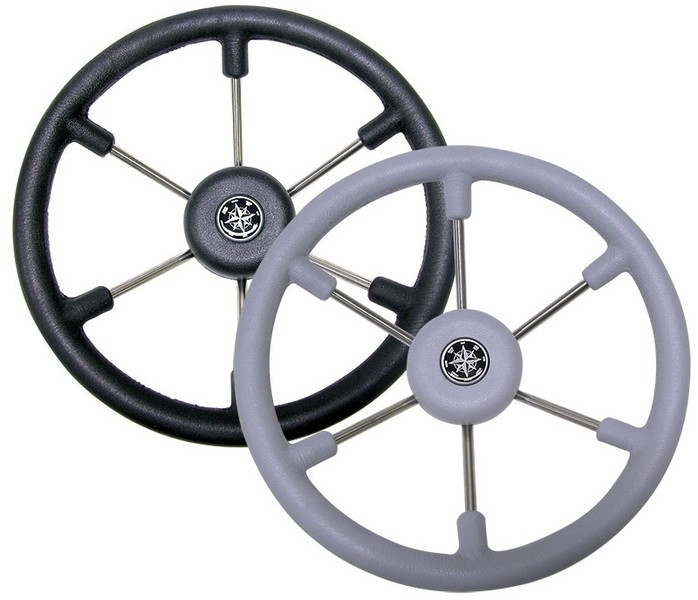 BLA Wheel Leader Six Spoke Black 367mm