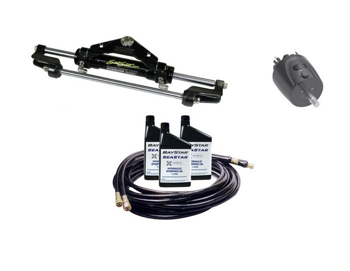SeaStar Front Mount Pro Steering Kit - 14Ft Hoses