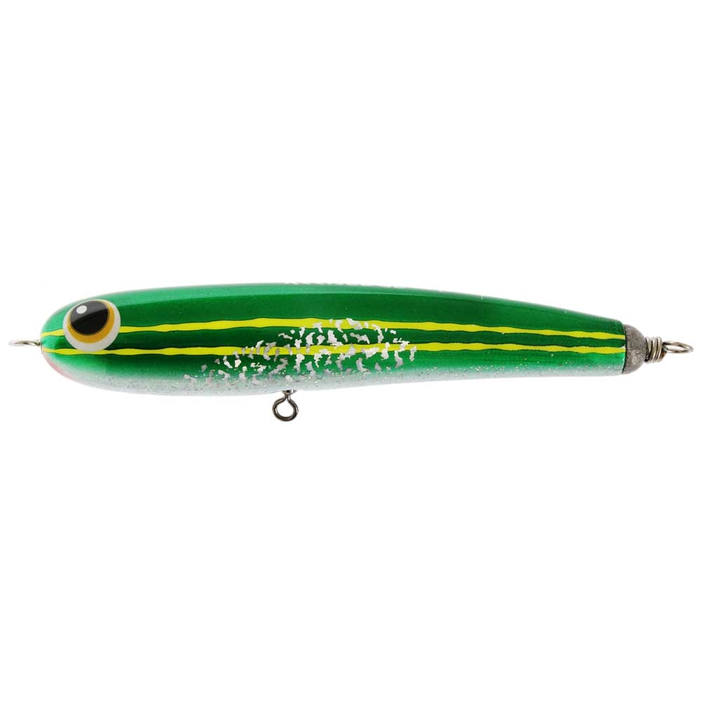 ReefsEDGE Dropoff Floating Stickbait 205mm 100g Green Yellow Banded Fusilier