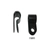 Nylon 'P' Cable Clip / Clamp 3mm Qty 25