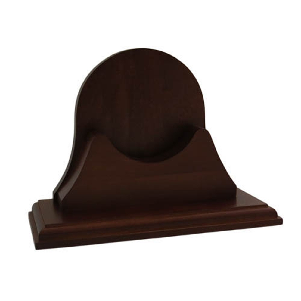 Weems & Plath Single Mahogany Base for Endurance II 115 Series