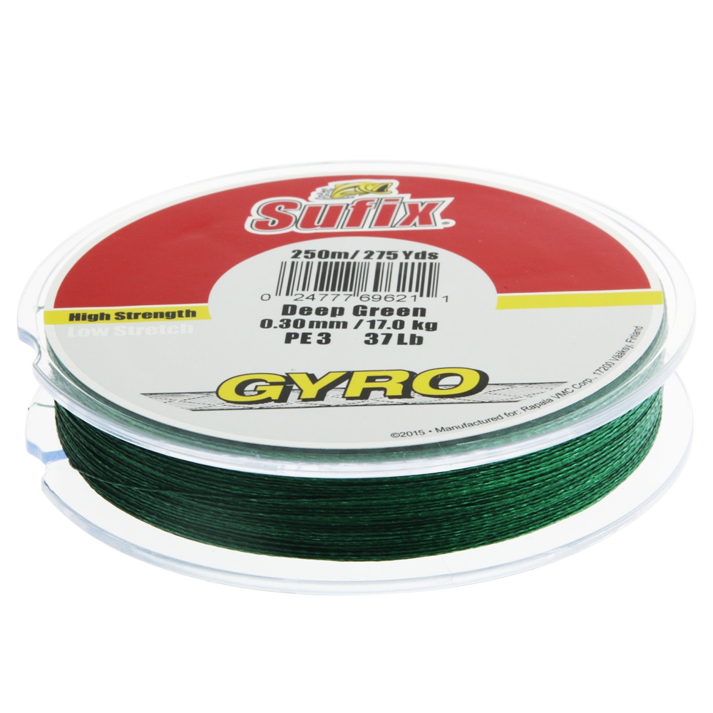 Sufix GYRO Braid Green 37lb 250m