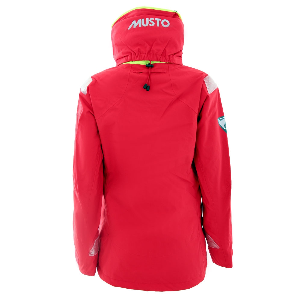 Musto BR2 Offshore Jacket Womens Red Size 14
