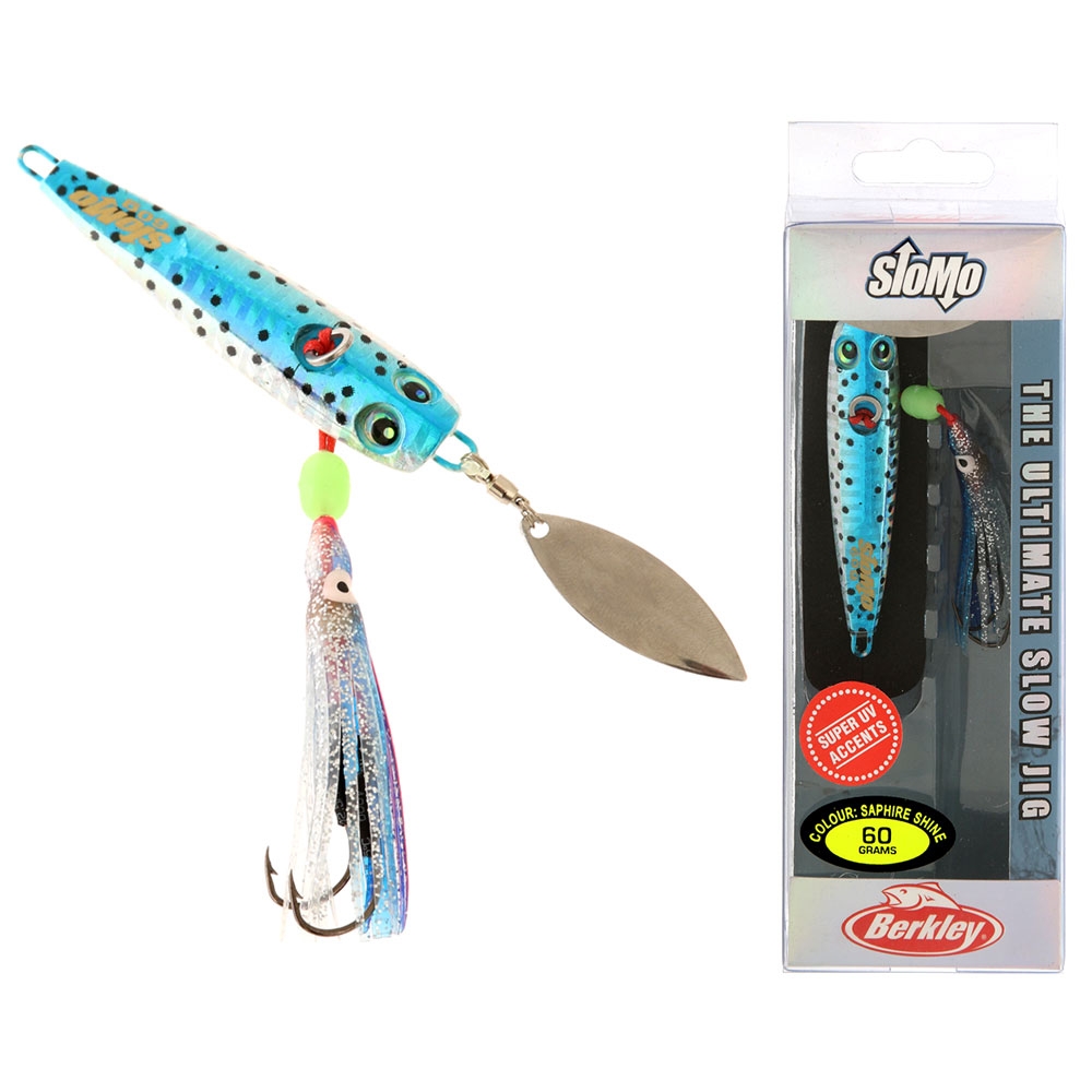 Berkley Slomo Jig Slow Jig Sapphire Shine 60g