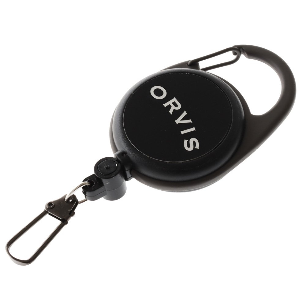 Orvis Carabiner Zinger Retractable Tape Measure and Holder