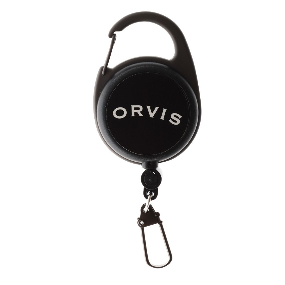 Orvis Carabiner Zinger Retractable Tape Measure and Holder