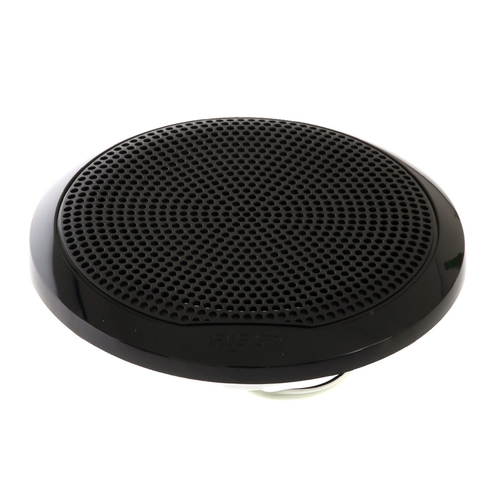 Fusion EL Series Shallow Mount Marine Speakers 6.5in 80W Black