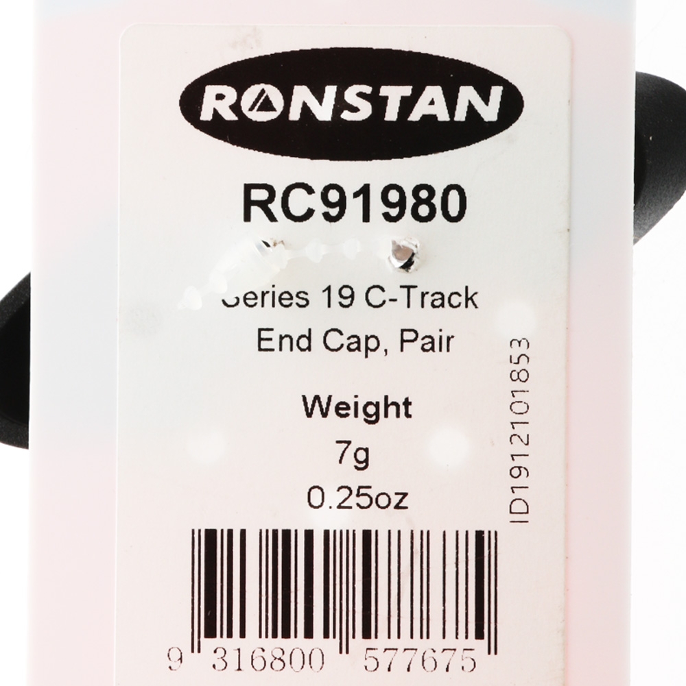 Ronstan S19 RC91980 C-Track End Caps Pair
