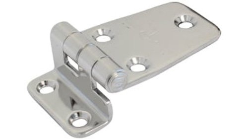 Sinox 1179 316 Polished Stainless Steel Offset Door Hinge 65x40mm
