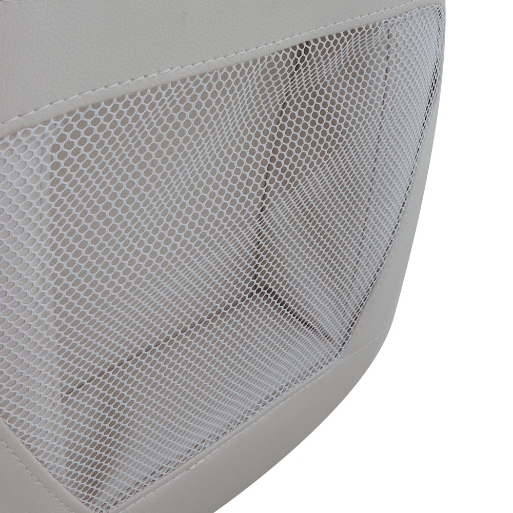 VETUS Queen Helm Seat with Flip-Up Squab White