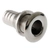 V-Quipment Stainless Thru Hull Skin Fitting - Rounded Flange G1in for 29mm Dia Hose