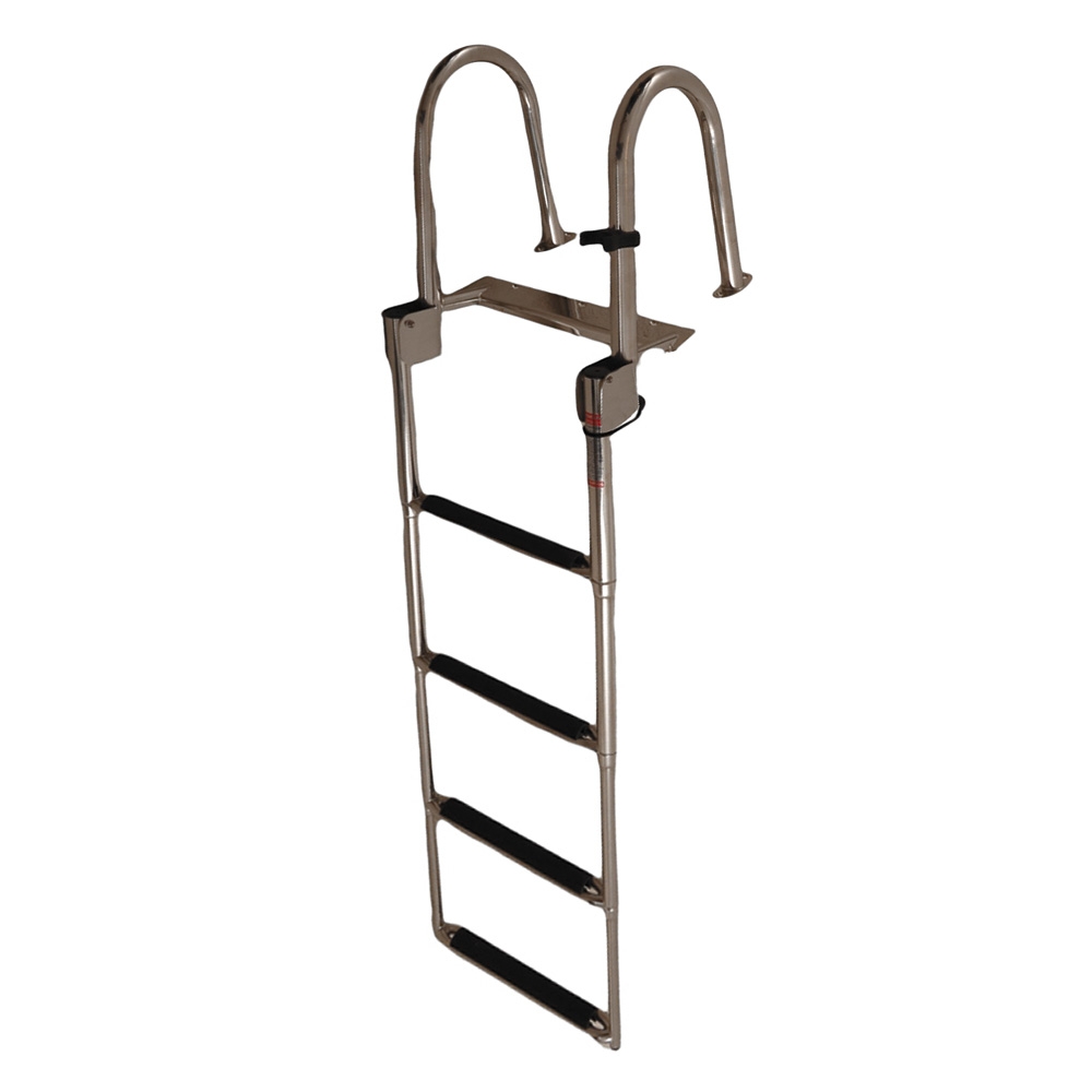 V-Quipment 4-Step Telescopic Boarding Ladder 0.5-1.6m