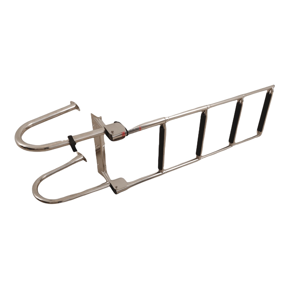 V-Quipment 4-Step Telescopic Boarding Ladder 0.5-1.6m