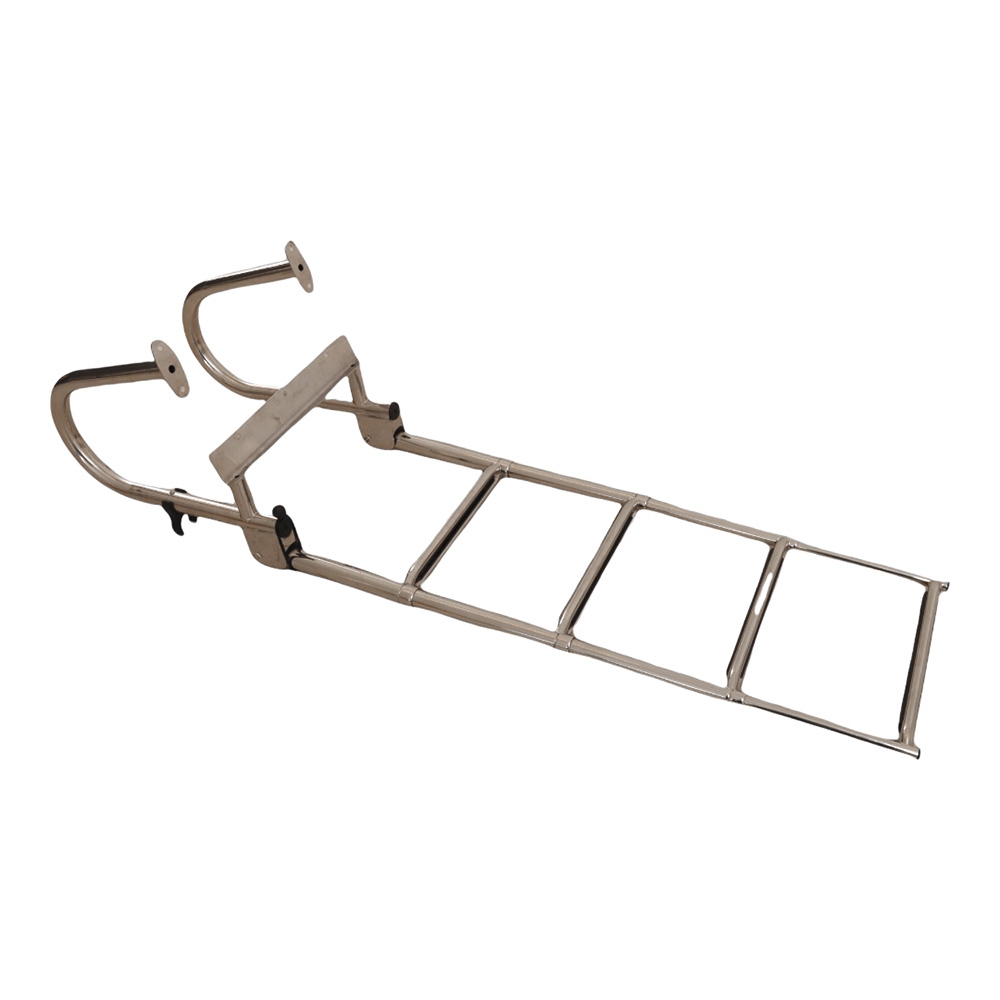 V-Quipment 4-Step Telescopic Boarding Ladder 0.5-1.6m