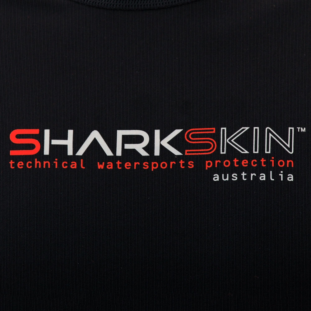 Sharkskin Rapid Dry Rashie UPF50+ Long Sleeve Top Black/Charcoal 