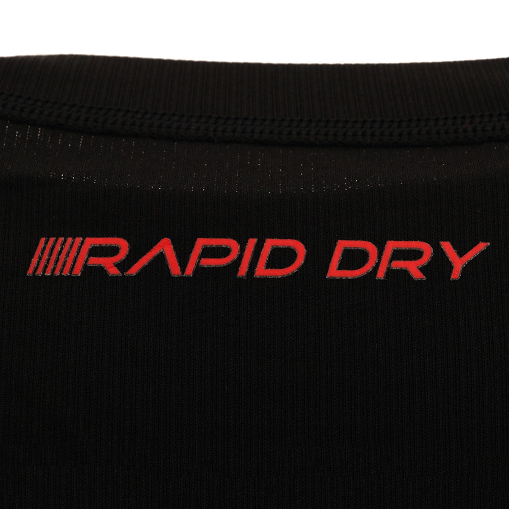 Sharkskin Rapid Dry UPF50+ Long Sleeve Top Black/Charcoal 3XL