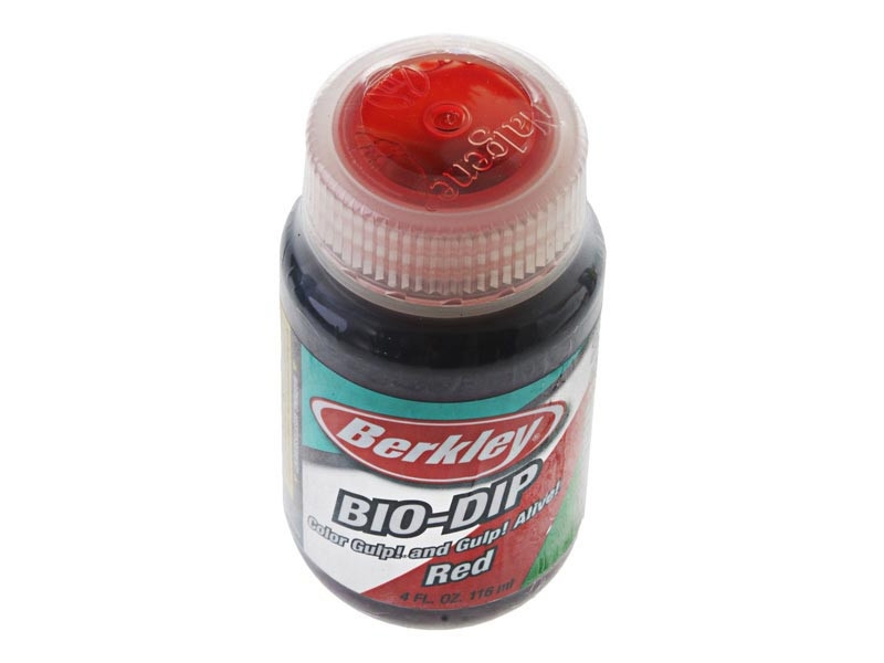 Berkley Bio-Dip Soft Bait Dye Red 4oz