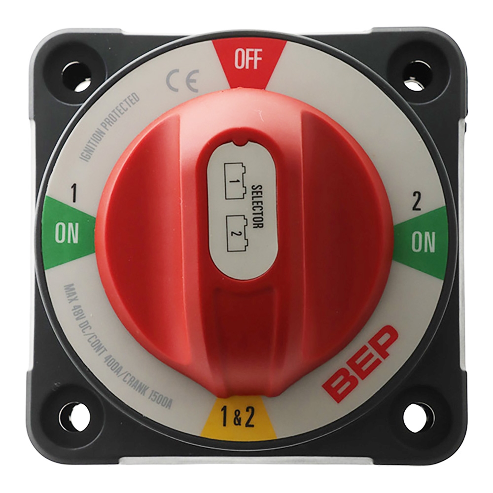 BEP Pro Installer 771-S Selector Battery Switch 12-48VDC 400A