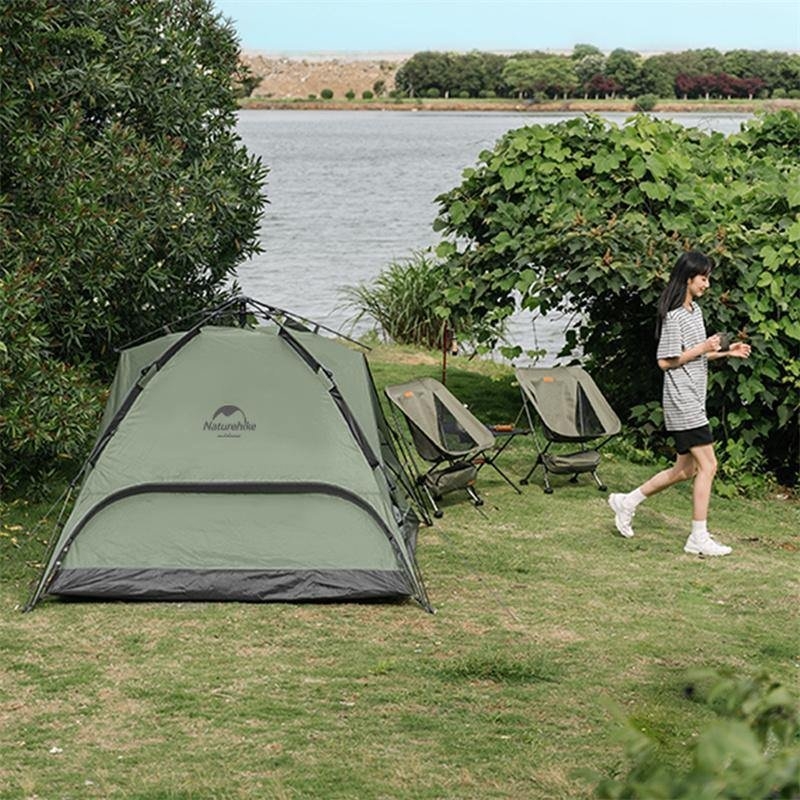Naturehike Pop-Up 3 Person Tent Forest Green