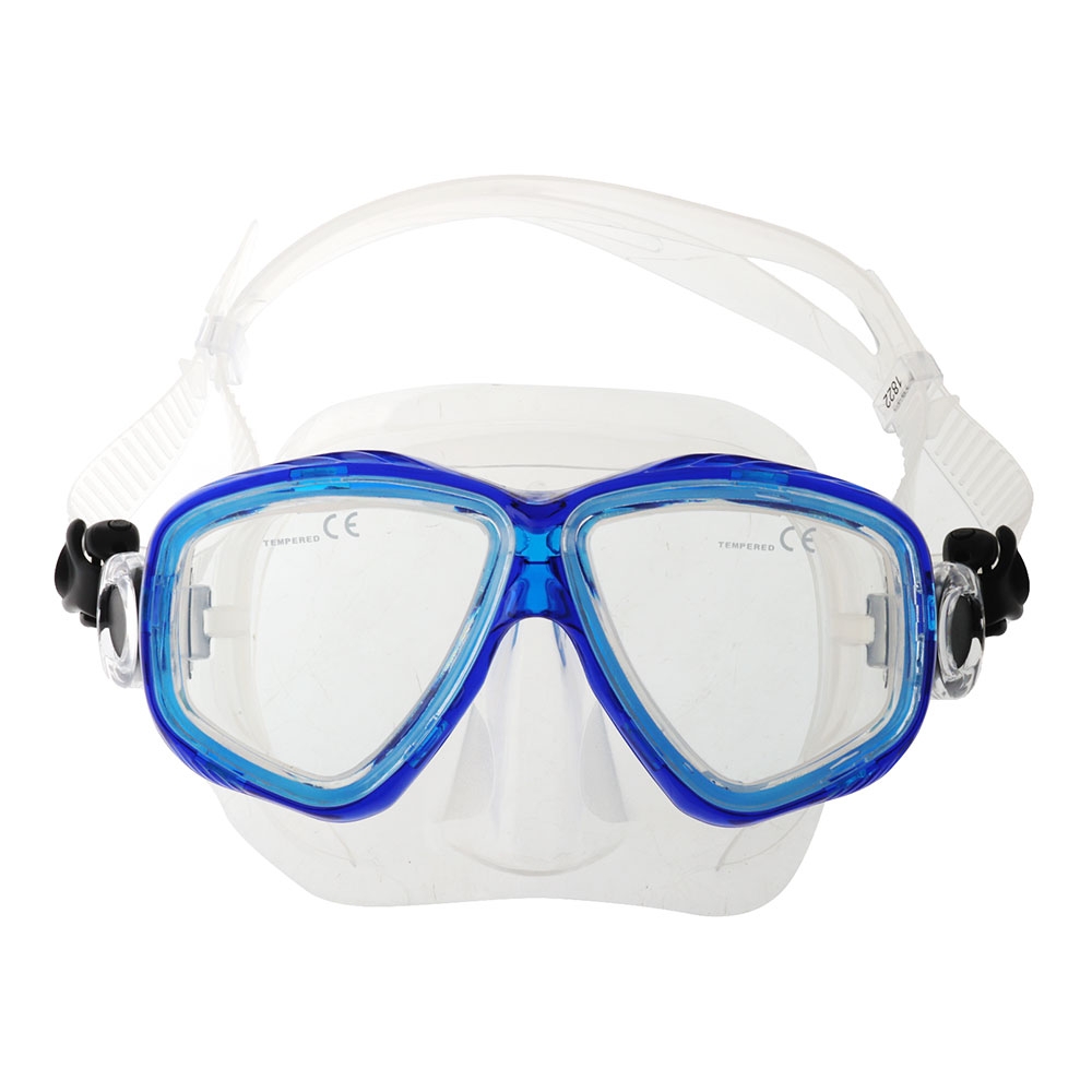 Pro-Dive Adult Dive Mask and Snorkel Set Blue