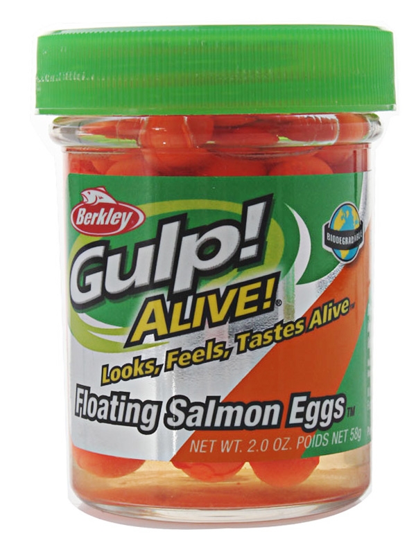 Berkley Gulp Salmon Eggs Soft Bait Fluorescent Orange