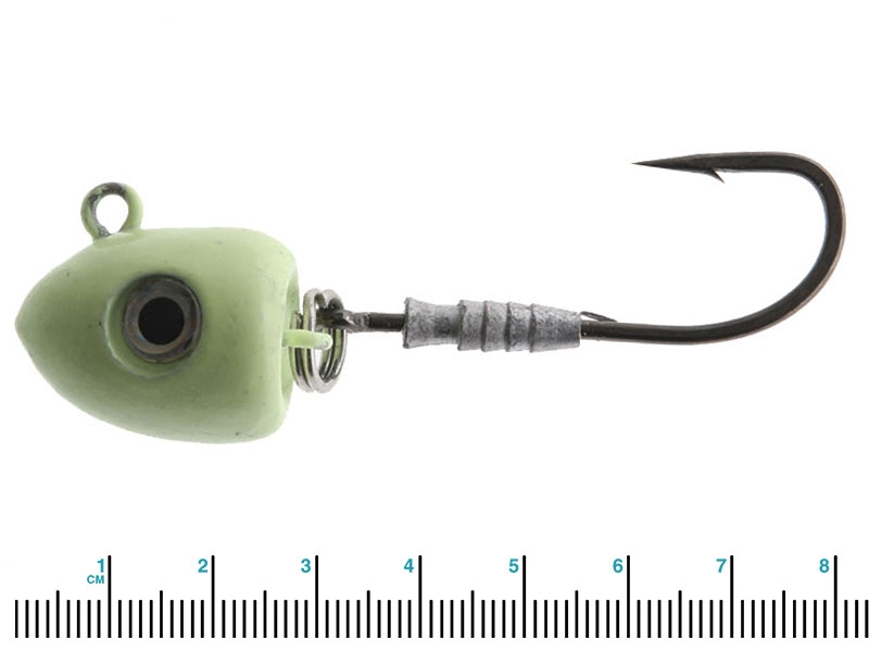 Berkley Nitro Elevator Jig Heads 5/0 2oz 56g Lumo Qty 2