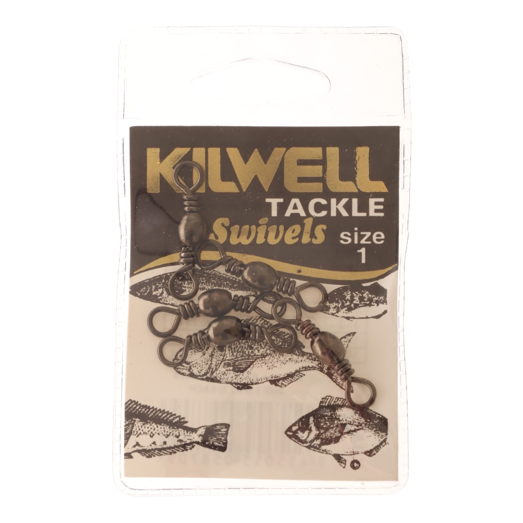Kilwell Barrel Swivels Size 1 21-25kg Qty 5