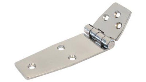 Sinox 316 Polished Stainless Steel Marine Door Hinge 1206 125 x 40 x 2 3/3 mm