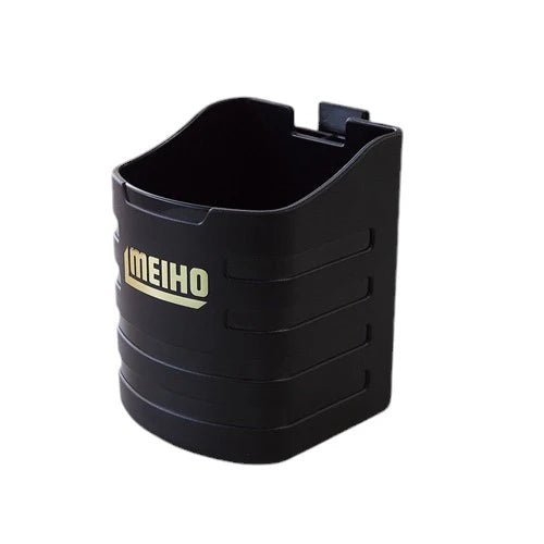 Meiho Bucket Mouth Hard Drink Holder Black