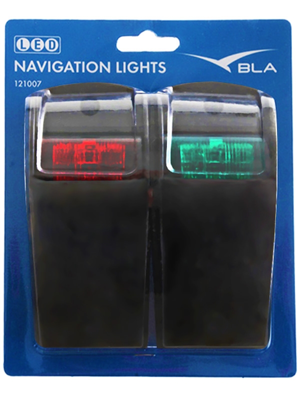 BLA 121007 LED Navigation Lights Side Mount Black