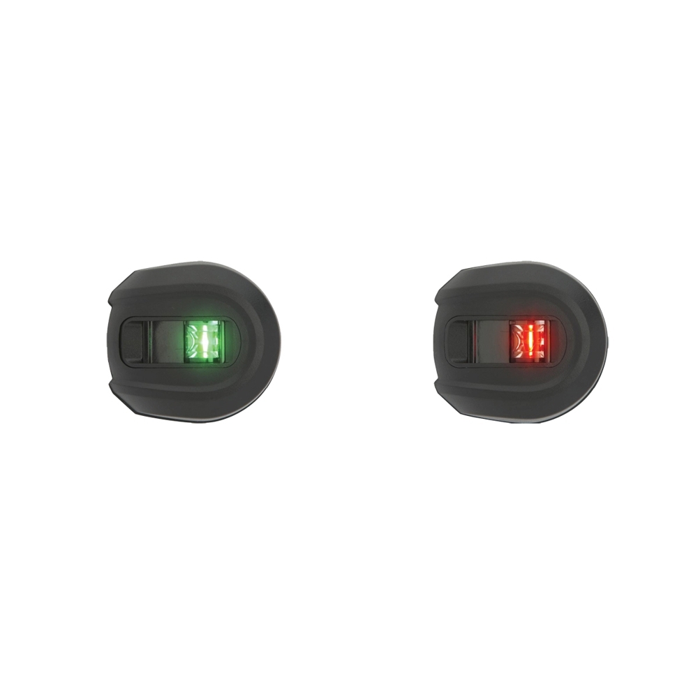 Attwood LightArmor Navigation Lights Black Side Mount