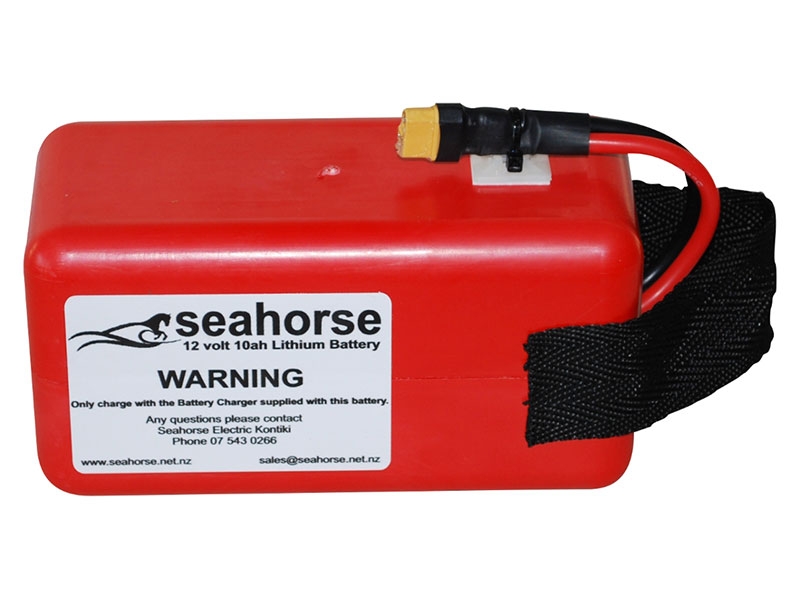 Seahorse S30 Lithium Red 10AH Battery without Charger