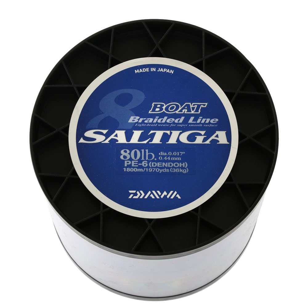 Daiwa Saltiga Boat 8-Strand PE Braid 1800m 80lb PE6