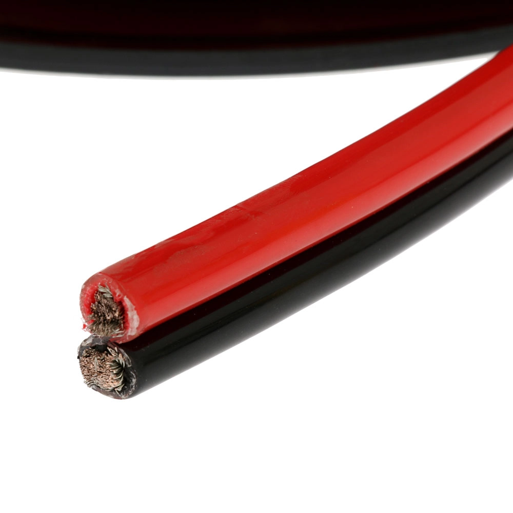 Flexible Twin Core Marine Cable 25mm per Metre Red/Black Flexible Twin Core Marine Cable 25mm per Metre Red/Black