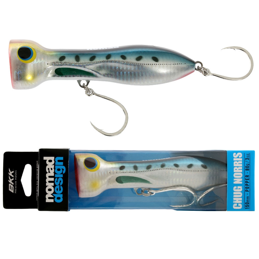 Nomad Design Chug Norris Popper 150mm 85g Sardine
