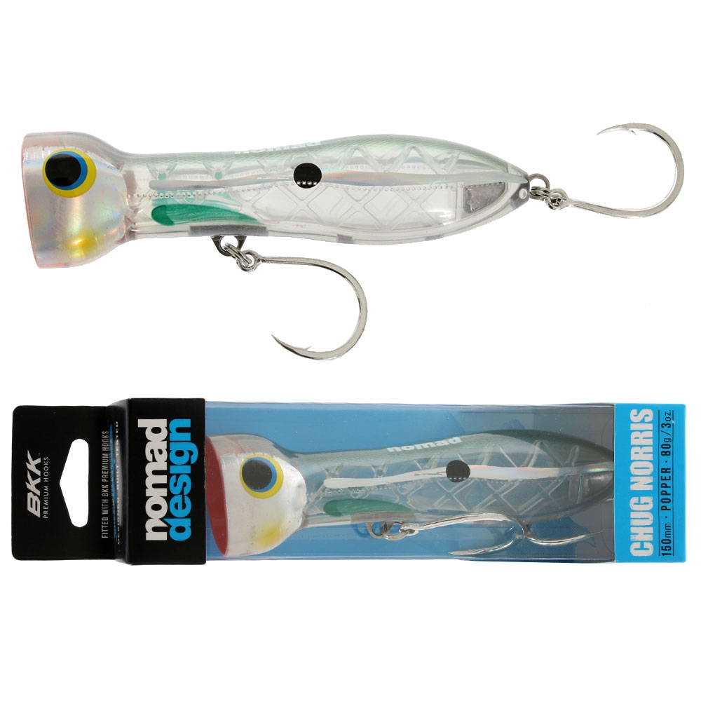 Nomad Design Chug Norris Popper 150mm 85g Holo Ghost Shad