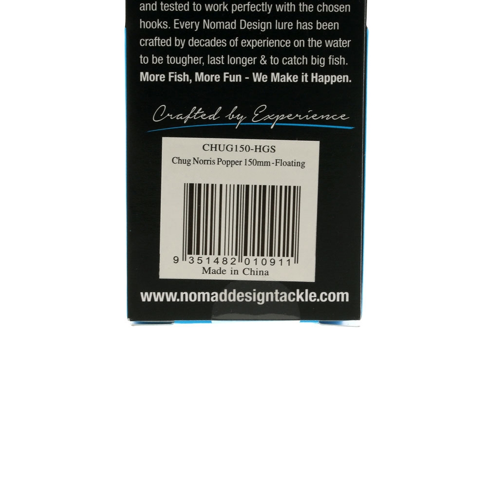 Nomad Design Chug Norris Popper 150mm 80g