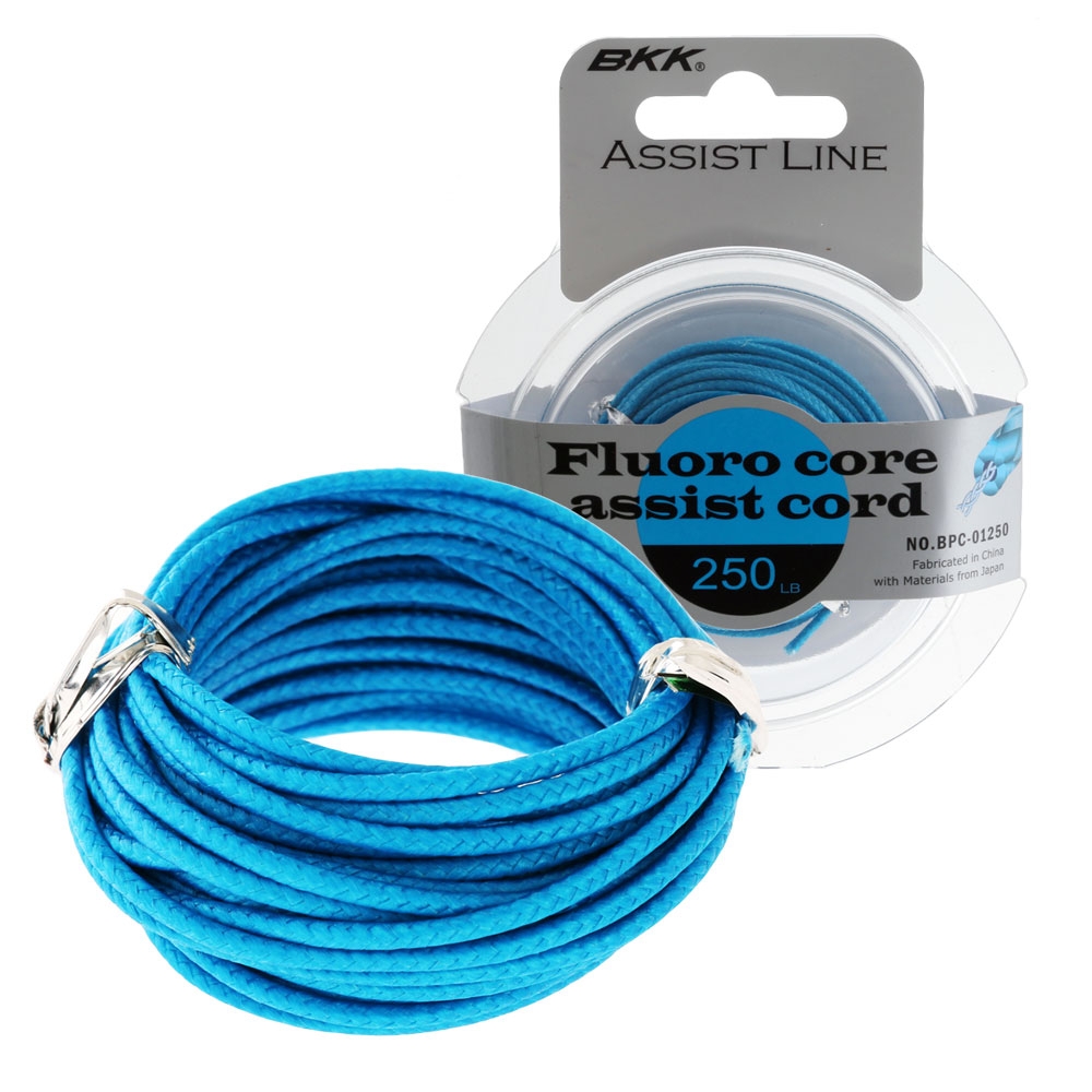 BKK Fluoro Core Assist Cord 250lb 4m