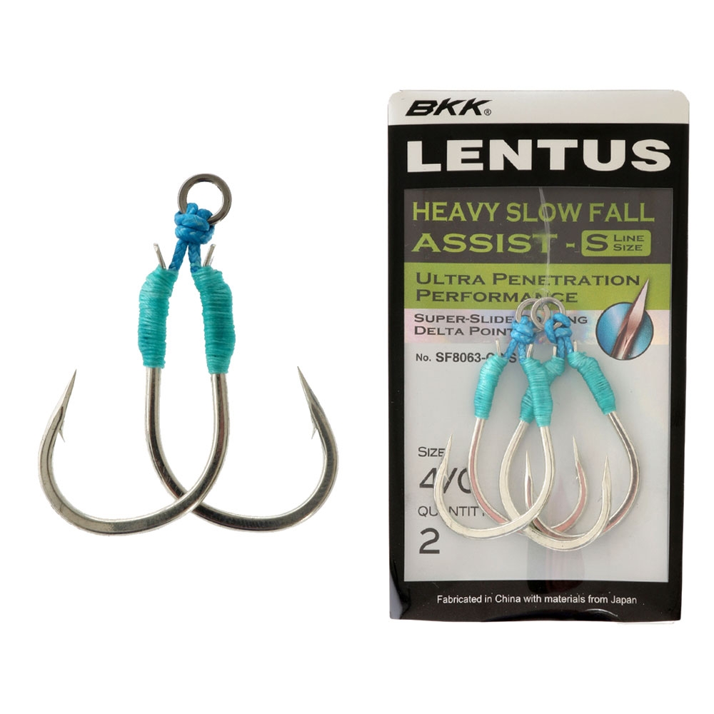 BKK Lentus Slow Pitch Assist Hook S Size 4/0