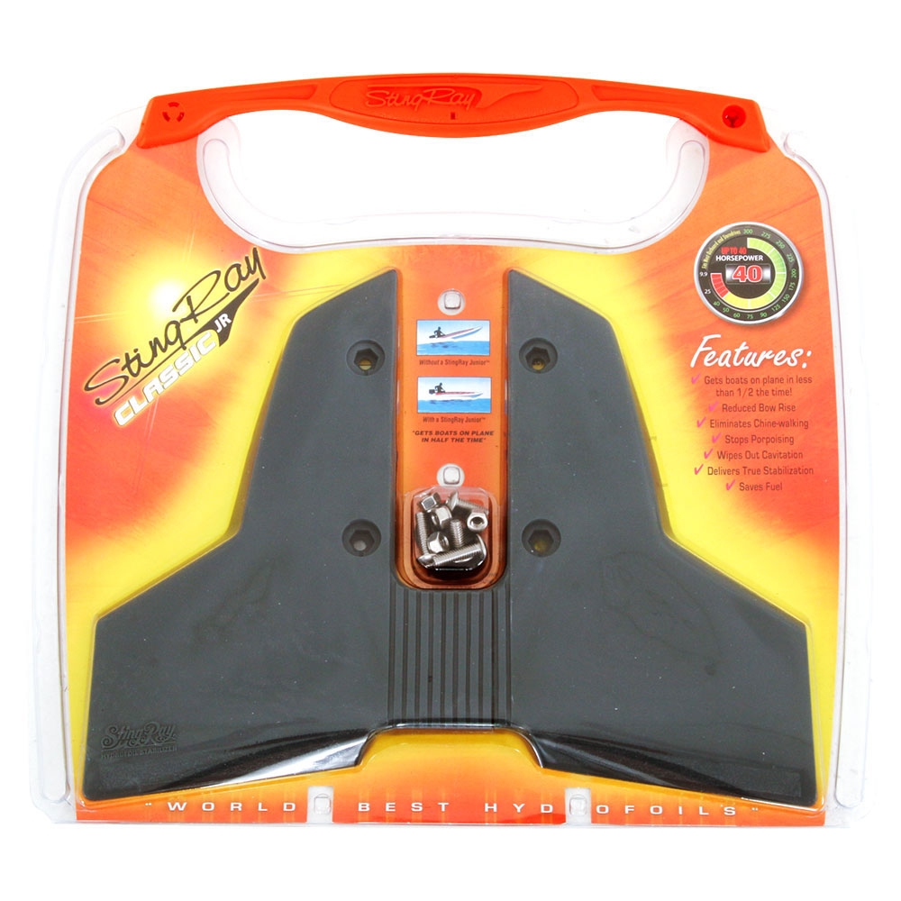 Stingray Classic Junior Hydrofoil Stabiliser Grey