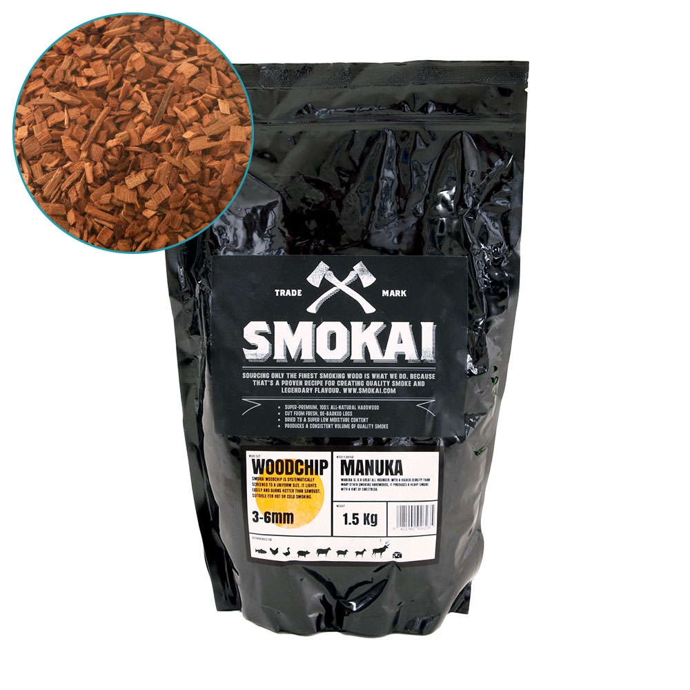 Smokai Manuka Woodchip 3-6mm 1.5kg