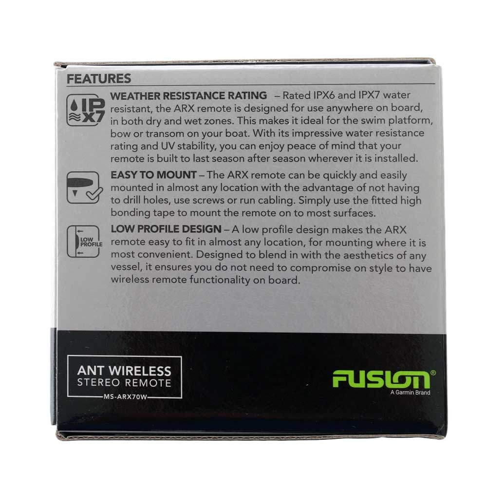 Fusion ANT Wireless Stereo Remote White 